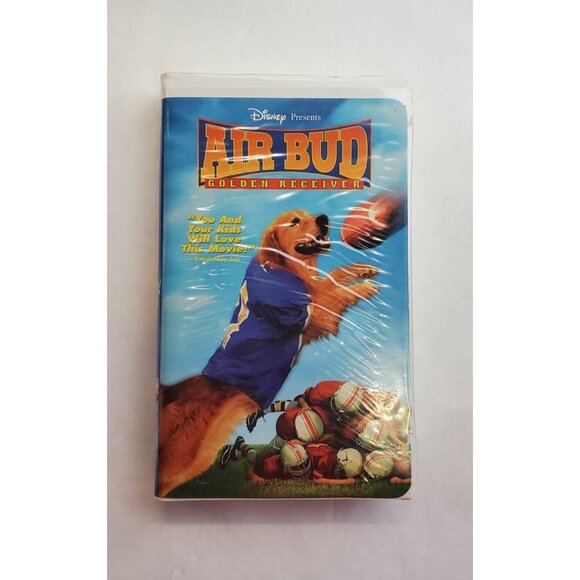 Air Bud: Golden Receiver VHS Tape 1998 Clamshell - Picture 1 of 6